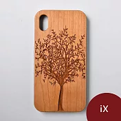Woodu 木製手機殼 永生樹 iPhone X適用
