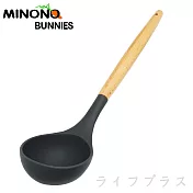 米諾諾不沾鍋櫸木矽膠湯勺-2入