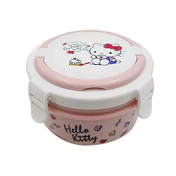Hello Kitty不鏽鋼隔熱餐盒-下午茶款