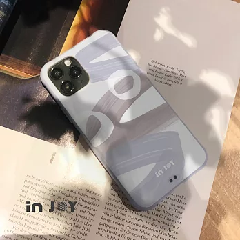 INJOYmall for iPhone 7 / 8 香芋千層派 輕巧耐撞擊邊框手機殼