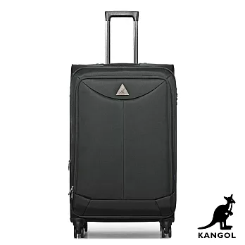 KANGOL - 英國袋鼠世界巡迴20吋布面行李箱-共3色灰色
