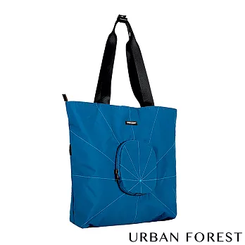 URBAN FOREST都市之森 樹-摺疊托特包/側肩包 (基本色) 深海藍
