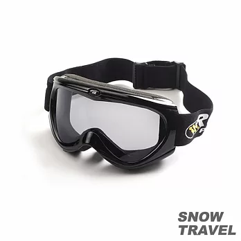 SNOWTRAVEL雪之旅 抗UV護目鏡 (防BB彈防霧)黑色