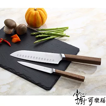 掌廚可樂膳 日式二件式刀具組(廚師刀+萬用刀)
