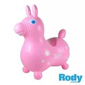 【RODY】跳跳馬-亞規限定版 附打氣筒 (義大利原裝進口~寶寶騎乘玩具) 粉紅
