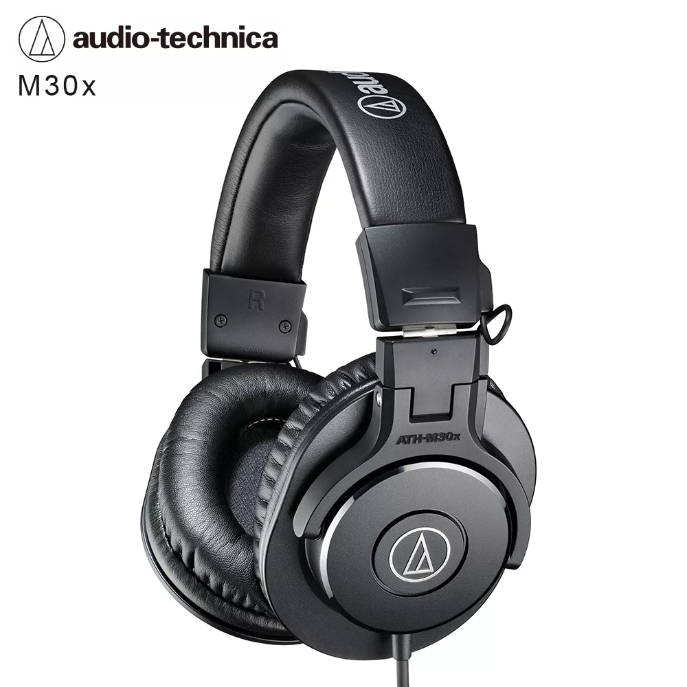 鐵三角 ATH-M30x 專業監聽 耳罩式耳機