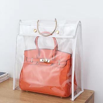 【收納職人】時尚全透明包包防塵袋/收納包(兩款任選)加高款