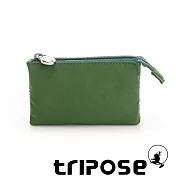 tripose 漫遊系列岩紋簡約微旅萬用零錢包-淺綠