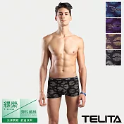 【TELITA】親膚嫘縈英倫風平口褲/四角褲 L 混搭色