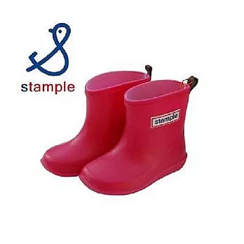 日本製 stample兒童雨鞋-粉色 16cm