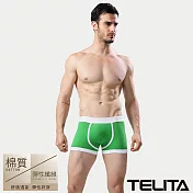 【TELITA】潮流個性彈性平口褲/四角褲 L 淺綠
