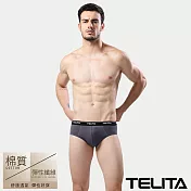 【TELITA】彈性素色三角褲 XL 深灰