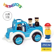 【瑞典 Viking toys】 Jumbo警察吉普車-25cm 81269