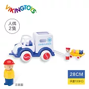 【瑞典 Viking toys】 Jumbo醫療特派車(含2隻人偶)-28cm 81257