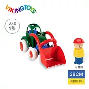 【瑞典 Viking toys】 Jumbo搬沙迪哥車(含1隻人偶)-28cm 81255