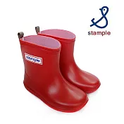 日本製 stample兒童雨鞋-紅色 13cm