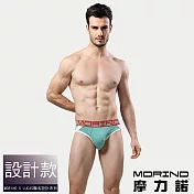 【MORINO摩力諾】型男運動三角褲 XL 綠色