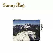 Sunny Bag x 看見‧齊柏林基金會-零錢包-玉山主峰與北峰