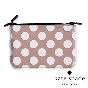 Kate Spade 波卡圓點筆袋/化妝包/收納袋 Jumbo Dot