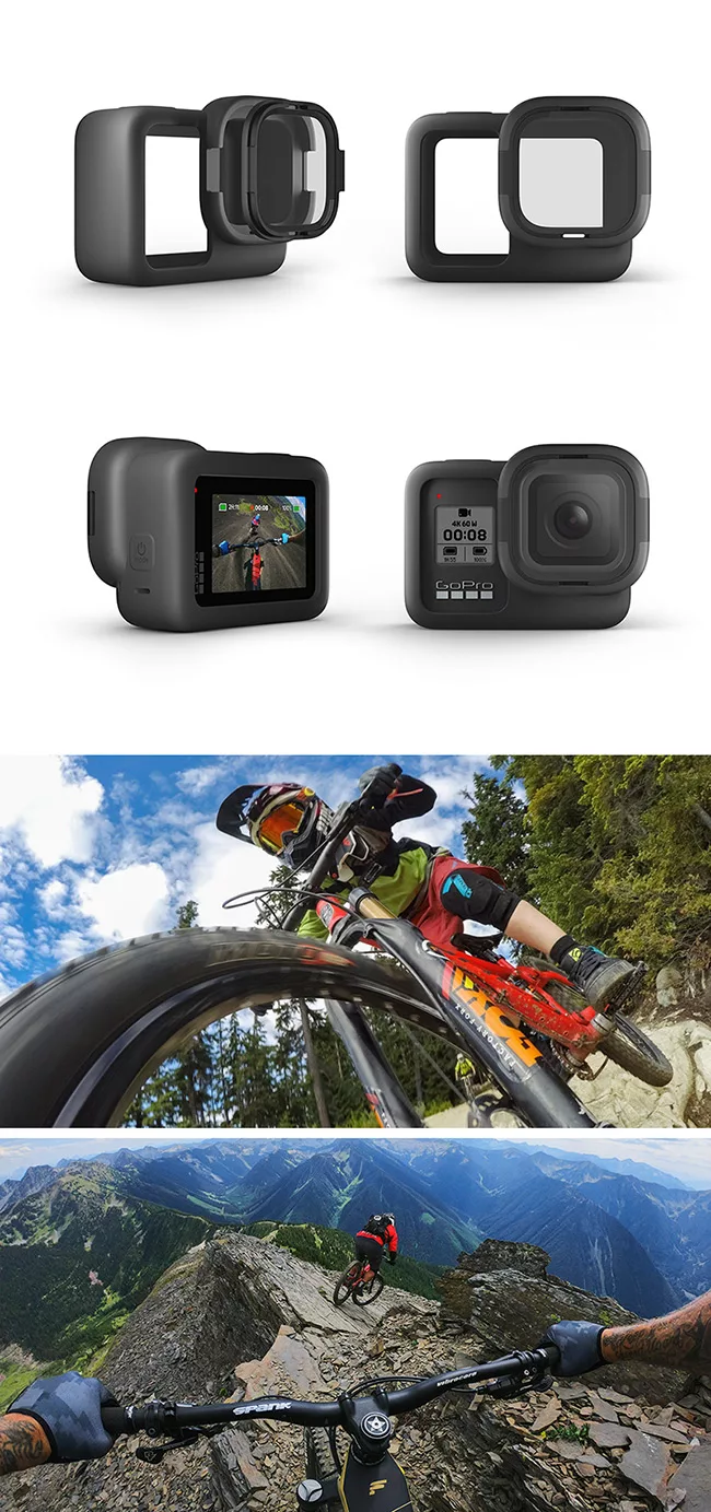 博客來 Gopro Hero8 Black鏡頭矽膠保護套ajfrc 001 公司貨