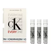 Calvin Klein CK EVERYONE中性淡香水針管1.2ml (3入組)