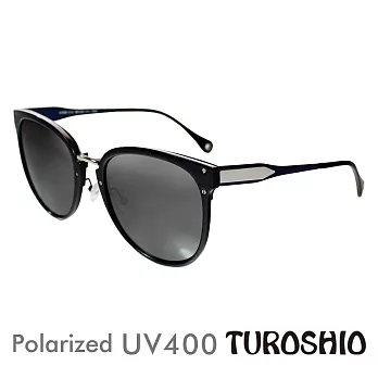 Turoshio TR90 偏光太陽眼鏡 明星時尚混框 水手藍 K1823 C1C
