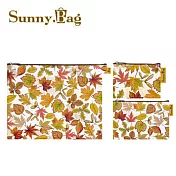 SunnyBag-萬用收納袋-楓葉 (三件組)