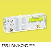 【日本EBISU】Mini系列 - 水晶夾式水平尺