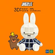 JIGZLE ® 3D 紙拼圖-米菲系列-米菲(坐姿)