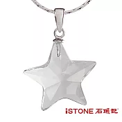 石頭記  水晶項鍊-璀璨許願星(7色選)白水晶