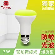 【TOYAMA特亞馬】LED自動防蚊燈泡7W E27螺旋型