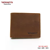 【vensers】小牛皮潮流個性皮夾(NB019901瘋馬皮短夾)