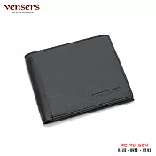 【vensers】小牛皮潮流個性皮夾(NB5302813黑色短夾)