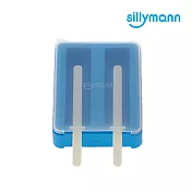 【韓國sillymann】 100%鉑金矽膠冰棒分裝盒藍