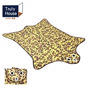 【Truly House】可愛動物野餐墊/地墊/防潮墊/寶寶爬行/地布(一般款)(三色任選)黃色