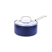 【Blue Diamond】藍鑽 健康陶瓷不沾鍋 18cm 醬汁鍋/湯鍋 (含上蓋)