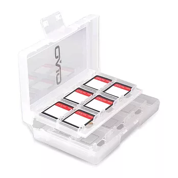 NS 任天堂 Switch 副廠周邊 OIVO 遊戲收納盒24片裝 (三色任選) 白