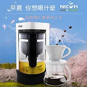 NICOH 電動手沖咖啡/泡茶兩用機MKT-650白色
