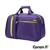 CARANY 卡拉羊 23L 拉桿套環 時尚休閒大容量輕量旅行袋 行李袋 (紫色) 58-0010