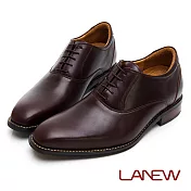 【LA NEW】Q Lite 內增高紳士鞋(男2250341)JP26.5深咖