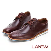 【LA NEW】Q Lite 紳士鞋(男2240335)JP24.5咖啡
