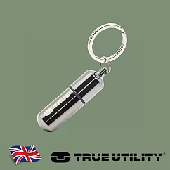【TRUE UTILITY】英國多功能防水輕巧打火機鑰匙圈FireStash─吊卡版
