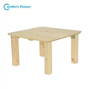 【Comfort House】北歐風情折疊和室桌-正方