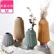 【Meric Garden】現代創意手工拉絲藝術裝飾陶瓷花瓶/花器_M