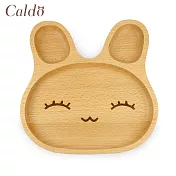 【Caldo卡朵生活】好心情兔兔造型櫸木餐盤 笑咪咪