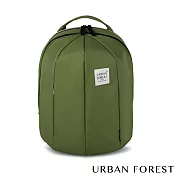 URBAN FOREST都市之森 甲蟲-可擴充後背包/雙肩包 (L號) 橄欖綠