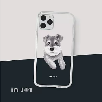 INJOYmall for iPhone 6+ 迷你雪納瑞 透明耐衝擊防摔 手機殼