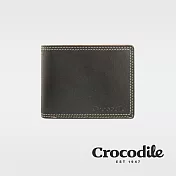 【Crocodile】Urban系列 中翻短夾 0103-09805 黑色