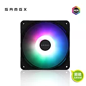 【SAMGX】BLOSSOM炫彩12公分風扇 RGB風扇