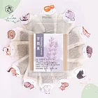 文聚 貓與自然農 享微薰花草茶禮盒(薰衣草12包入)無